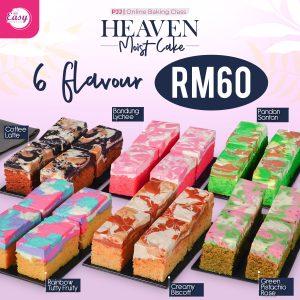 PJJ Heaven Moist Cake (6 Resepi)