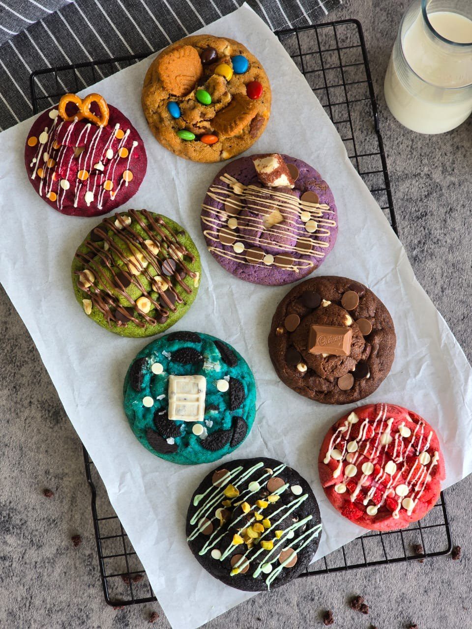 PJJ Melting Soft Cookies (8 Resepi)