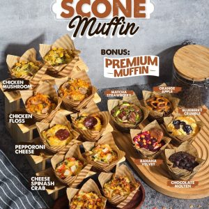 PJJ Scone Muffin (5 Resepi)