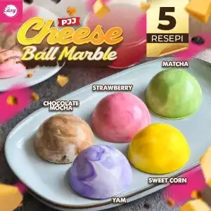 PJJ CheeseBall Marble (5 Resepi)